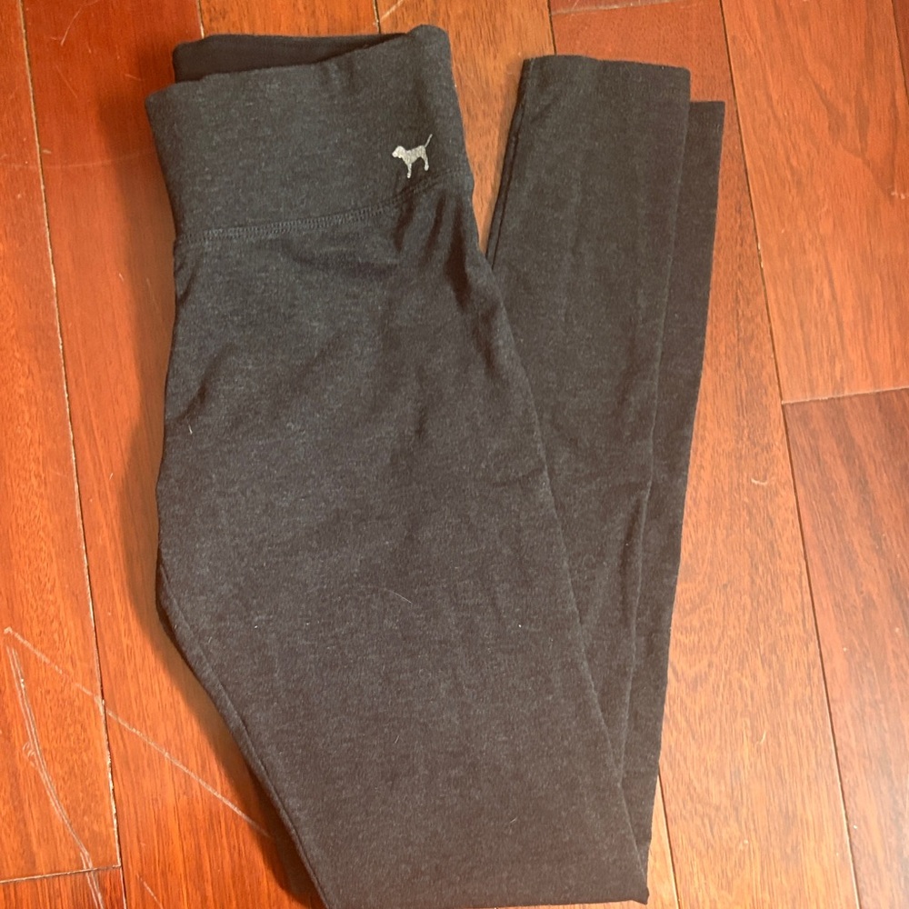 PINK Victoria's Secret Gray Leggings & Black Sweatpants Set XS